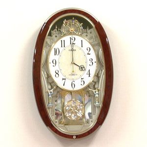 CITIZEN シチズン 電波時計 掛時計 パルミューズM487N - 掛時計/柱時計