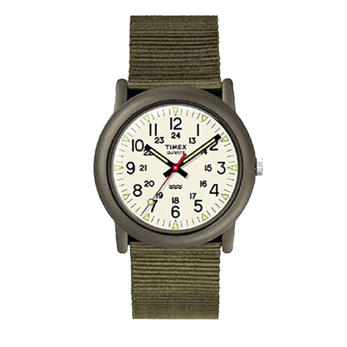 timex カーキ 腕時計 - 時計