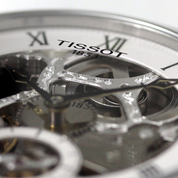 Tissot Skeleton Pendant Watch 機械式 チェーン付き - 時計