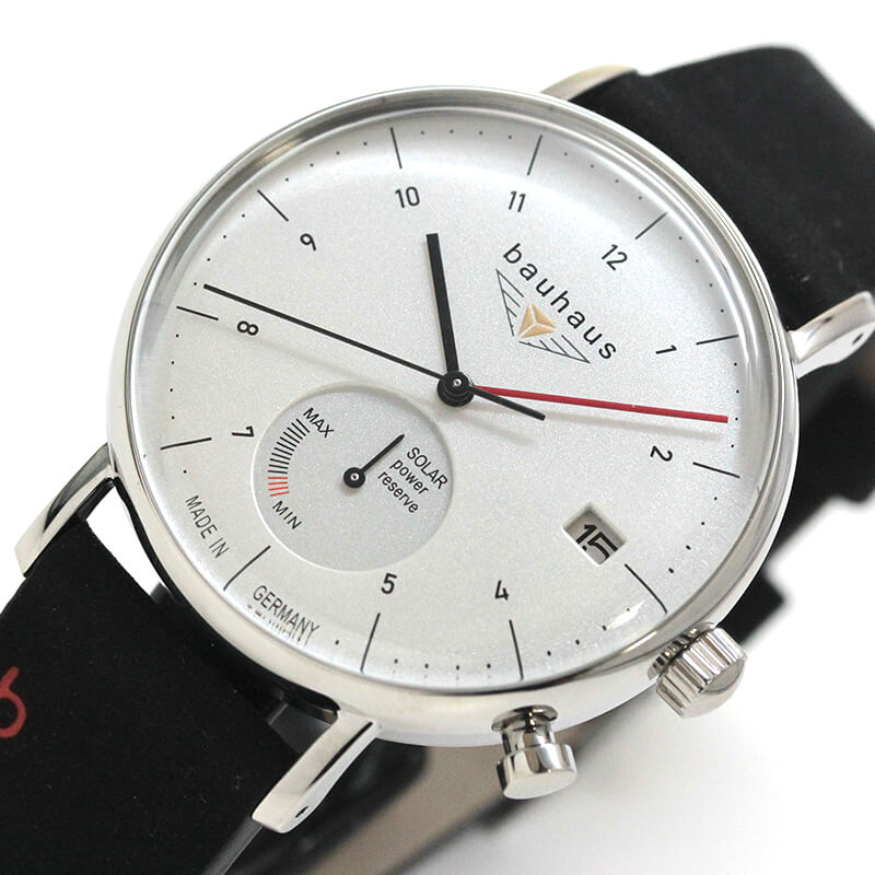 バウハウス（BAUHAUS）ソーラーパワーリザーブ 腕時計 2112-1SP 正美堂時計店 時計通販 