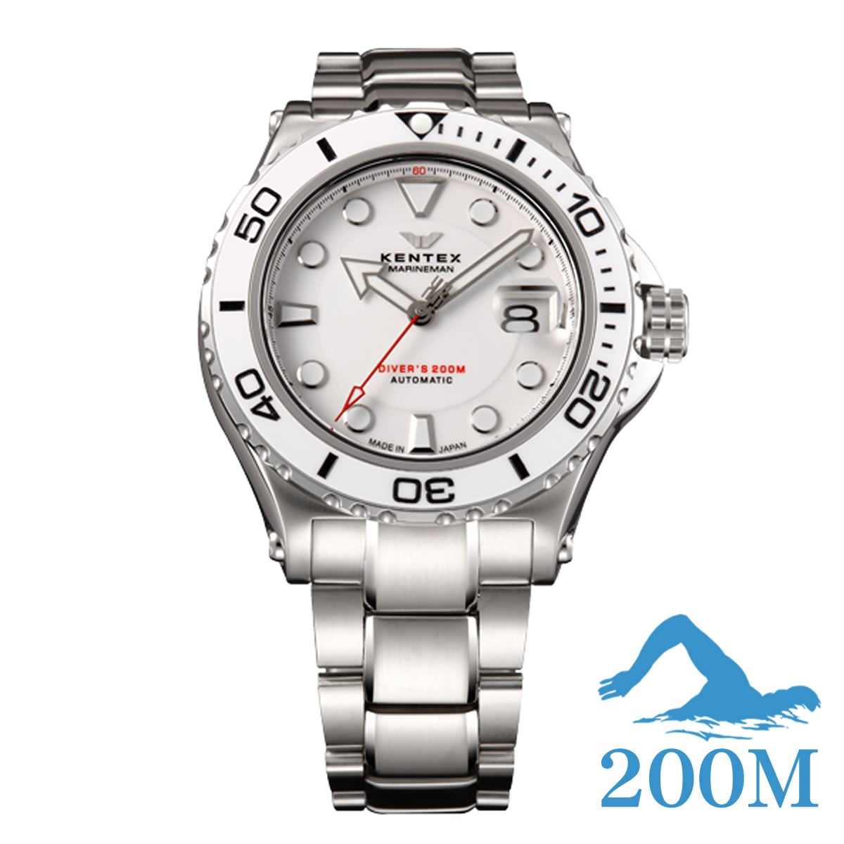 ケンテックス Kentex 腕時計 メンズ S706M-17 マリンマン シーホース 2 46.5mm MARINEMAN SEAHORSE 2 46.5mm 自動巻き（手巻き付） グリーンシェルxシルバー アナログ表示