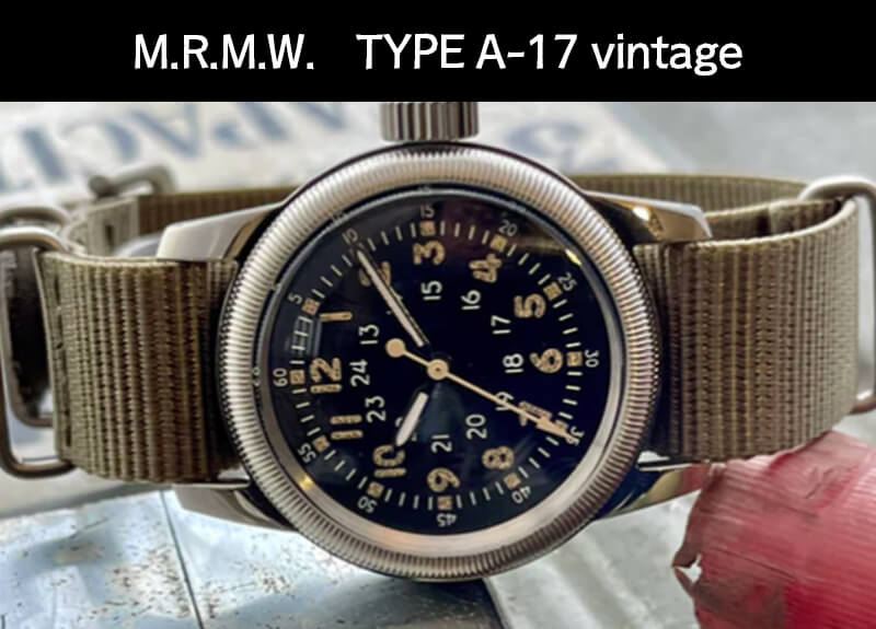 M.R.M.W. (Montre Roroi Militaly Watch/ȥ ߥ꥿꡼å) TYPE A-17 vintage ӻ