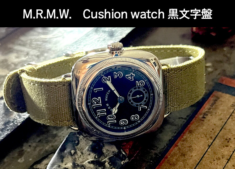 M.R.M.W. (Montre Roroi Militaly Watch/ȥ ߥ꥿꡼å) Cushion watch ʸ ӻ