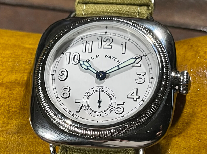 M.R.M.W. (Montre Roroi Militaly Watch/ȥ ߥ꥿꡼å) Cushion watch ʸ ӻ