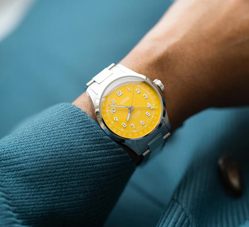 オリス（ORIS) ビッグクラウンポインターデイト 40mm 腕時計 754