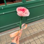 母の日の手作りカーネーション