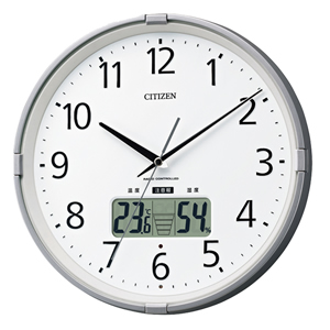 CITIZEN シチズン 環境目安表示機能付電波掛け時計 インフォームナビS【4fy621019】