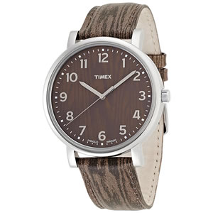 TIMEX(タイメックス)腕時計/クラシック・ラウンド ウッド T2P221