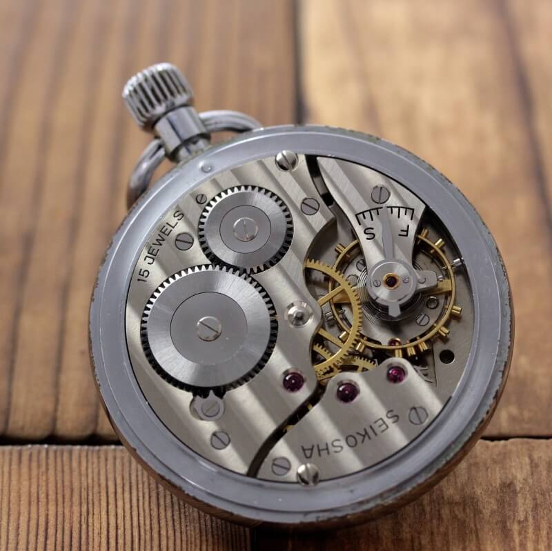 希少 精工舎 鉄道時計 レイルウェイ 19セイコー 懐中時計 - 腕時計 