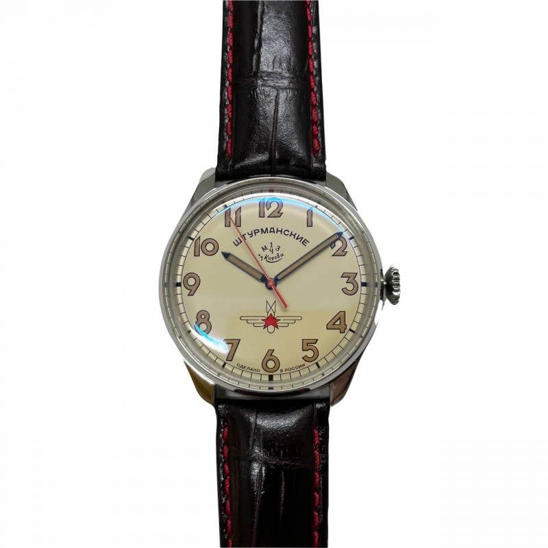 2000本限定 シュトルマンスキー ガガーリン アニバーサリー 自動巻き腕時計ミネラルガラス