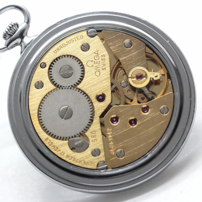 絶版モデルのオメガ（OMEGA） オープンフェイス懐中時計/121.1740 ...