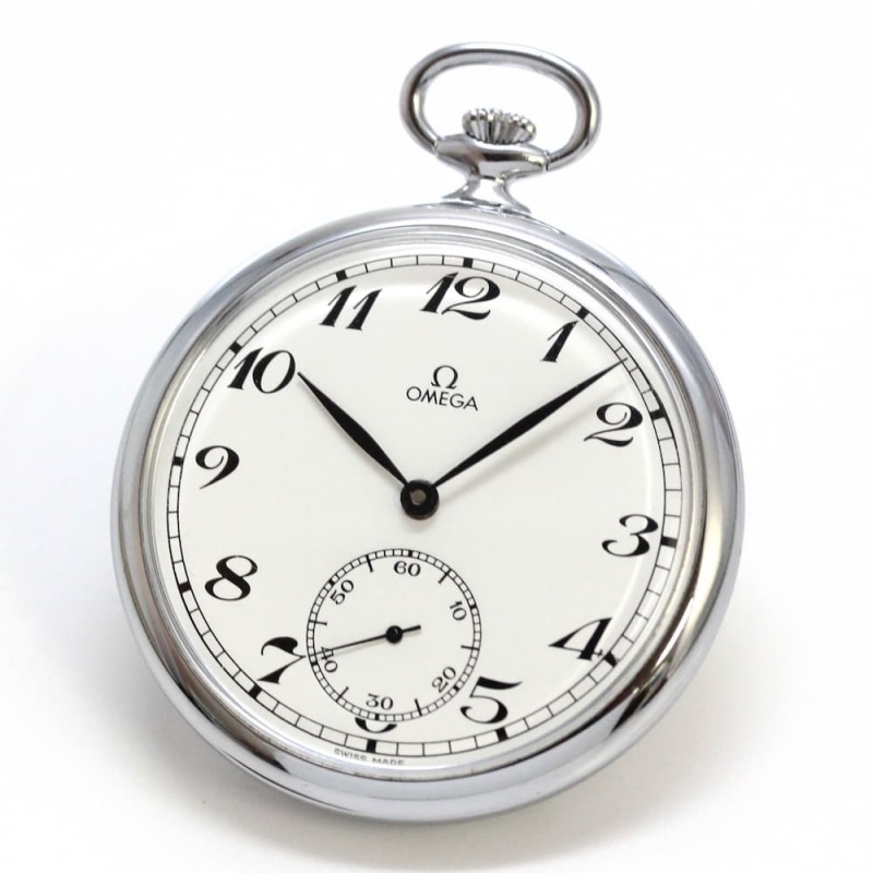 絶版モデルのオメガ（OMEGA） オープンフェイス懐中時計/121.1726 ...
