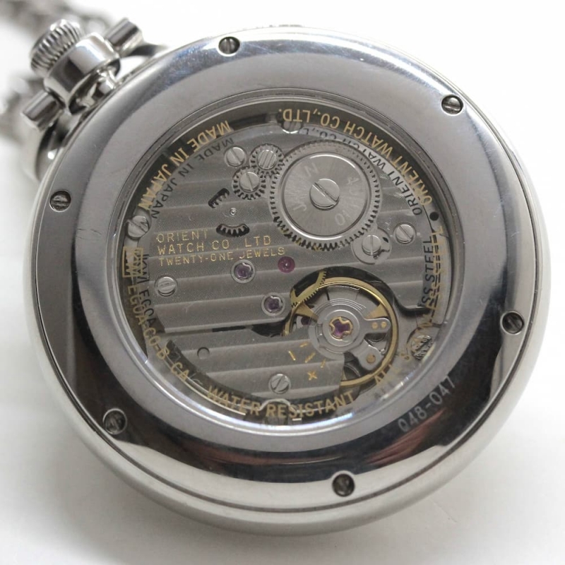 絶版モデルのロイヤルオリエント（ROYALORIENT）パワーリザーブインジケーター付懐中時計 royalorient-415 | 時計通販 正美堂時計 店