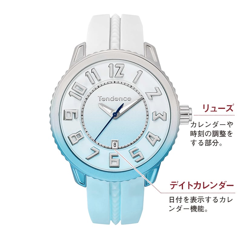 こちらは稼働品でしょうかtendence テンデンス 腕時計 グラム T0430046