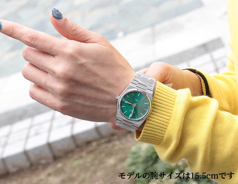 TISSOT(ティソ) PRX ピーアールエックス 腕時計 35mm経 グリーン T137 ...