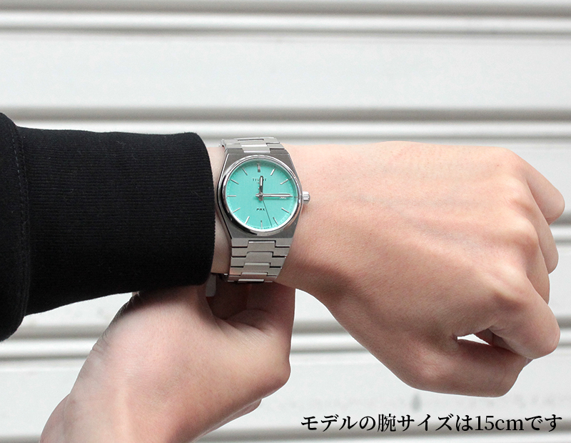 TISSOT(ティソ) PRX ピーアールエックス 腕時計 35mm経 ライトグリーン ...