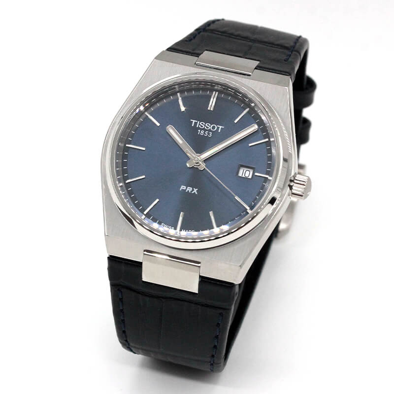 TISSOT(ティソ) PRX ピーアールエックス 腕時計 ブルー T137.410.16 ...