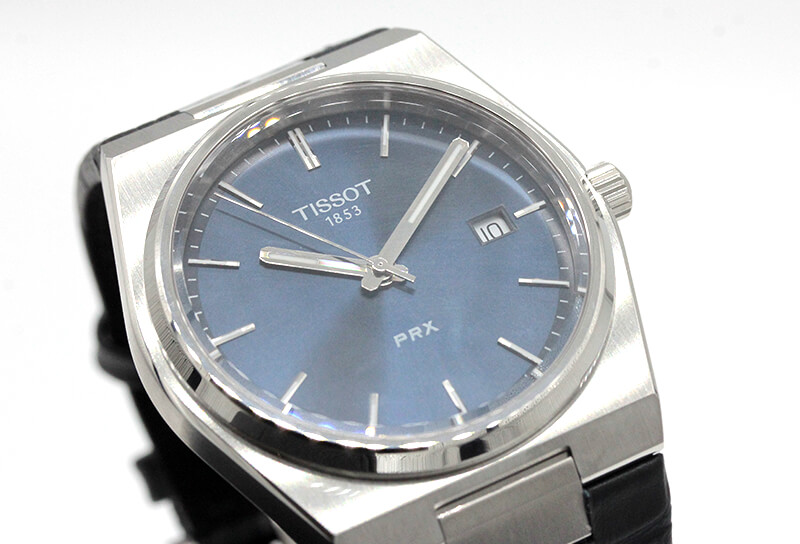 TISSOT(ティソ) PRX ピーアールエックス 腕時計 ブルー T137.410.16 ...